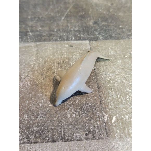 Gray Dolphin sea creature animal ocean toy figure - Picture 1 of 5